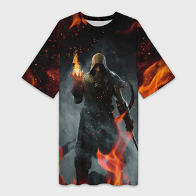 Платье-футболка 3D TES SKYRIM DOVAHKIN FLAME  ДРАКОНОРОЖДЕННЫЙ: в Ухте,  |  | dovahkiin | dragon | dragonborn | fus ro dah | oblivion | rpg | skyrim | tes | tes 5 | tes skyrim | tes v | the elder scrolls | the elder scrolls skyrim | we know | докавин | дракон | мы знаем | обливион | рпг | скайрим | фус ро дах