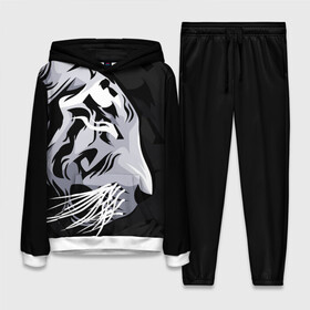 Женский костюм 3D (с толстовкой) с принтом 2022 Год тигра в Ухте,  |  | 2022 | amur tiger | beast | fangs | happy new year | merry christmas | new year | predator | snow | stars | stern grin | stern look | winter | year of the tiger | амурский тигр | год тигра | зверь | зима | клыки | новый год | снег | суровый взгл