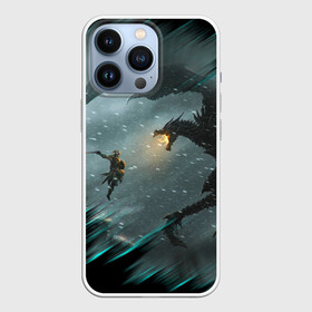 Чехол для iPhone 13 Pro TES FUS RO DAH | DRAGON: в Ухте,  |  | dovahkiin | dragon | dragonborn | fus ro dah | oblivion | rpg | skyrim | tes | tes 5 | tes skyrim | tes v | the elder scrolls | the elder scrolls skyrim | we know | докавин | дракон | мы знаем | обливион | рпг | скайрим | фус ро дах