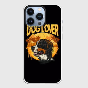 Чехол для iPhone 13 Pro с принтом Любитель Собак (Dog Lover) в Ухте,  |  | anim | bernese mountain dog | bernese sheepdog | dog | бернская овчарка | бернский зенненхунд | год собаки | друг человека | животное | зверь | кинолог | овчарка | пастушья собака | пёс | порода собак
