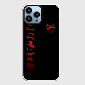 Чехол для iPhone 13 Pro Max с принтом DUCATI BLACK RED LINE в Ухте,  |  | Тематика изображения на принте: ducati | italy | moto | motocycle | racing | sport | дукати | италия | мото | мотоспорт | мотоцикл | рейсинг | спорт