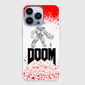 Чехол для iPhone 13 Pro с принтом BOSS | FAN ART в Ухте,  |  | Тематика изображения на принте: cyber demon | cyberdemon | demons | devil | doom | doom eternal | doom slayer | hell | ад | демон | демоны | дум | кибер демон | кибердемон