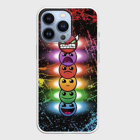 Чехол для iPhone 13 Pro Geometry Dash Levels: в Ухте,  |  | demon | geometry dash | hard | демон | игра | уровень