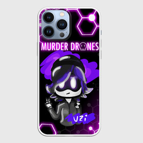 Чехол для iPhone 13 Pro Max с принтом MURDER DRONES   ДРОНЫ УБИЙЦЫ   УЗИ   UZI в Ухте,  |  | art | murder drones | uzi | арты | мультик | мультфильм | персонажи | роботы | узи