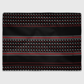 Плед 3D с принтом НОВОГОДНИЙ ПАТТЕРН | SWEATER в Ухте, 100% полиэстер | закругленные углы, все края обработаны. Ткань не мнется и не растягивается | 2020 | 2021 | 2022 | christmas | meow | meowy christmas | merry | леденец | нг | новогодний | новый год | рождество | свитер | узоры