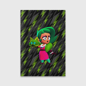 Обложка для паспорта матовая кожа с принтом Lola brawlstars game в Ухте, натуральная матовая кожа | размер 19,3 х 13,7 см; прозрачные пластиковые крепления | brawl | brawl stars | brawlstars | lola | бравл | бравлстарс | лола | лоли | разрушитель