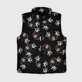 Женский жилет утепленный 3D КОРОЛЬ И ШУТ ЛОГО ПАТТЕРН: в Ухте,  |  | music | rock | андрей князев | горшок | киш | княzz | король и шут | михаил горшенёв | музыка | панк рок | рок | фолк панк | хоррор панк