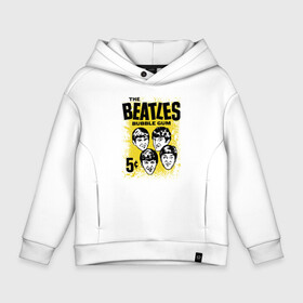 Детское худи Oversize хлопок с принтом The Beatles bubble gum в Ухте, френч-терри — 70% хлопок, 30% полиэстер. Мягкий теплый начес внутри —100% хлопок | боковые карманы, эластичные манжеты и нижняя кромка, капюшон на магнитной кнопке | bubble gum | englang | george harrison | group | john lennon | legend | liverpool | paul mccartney | ringo starr | the beatles | битлз | группа | джон леннон | джордж харрисон | легенда | пол маккартни | ринго старр
