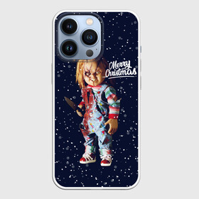 Чехол для iPhone 13 Pro с принтом Новогодний Чаки   New Years Chucky в Ухте,  |  | chucky | кино | кукла | монстр | новый год | нож | рождество | снег | снежинка | ужасы | хоррор | чаки