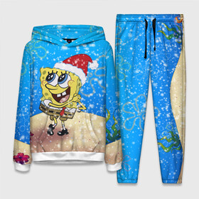 Женский костюм 3D (с толстовкой) НОВОГОДНИЙ ГУБКА БОБ КВАДРАТНЫЕ ШТАНЫ: в Ухте,  |  | 2022 | 22 | bikini | bob | bottom | brbyb | christmas | merry | new | ocean | sea | sponge | spongebob | squarepants | water | year | бикини | боб | боттом | вода | год | губка | дно | квадратные | море | новый | океан | рождество | спанч |