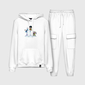 Женский костюм хлопок (с толстовкой) Робин и Загадочник играют в снежки: в Ухте,  |  | 014876 | batman | christmas | dc | dc comics | holidays | new year | riddler | robin | snowman | бэтмен | диси | загадочник | комиксы | новый год | праздник | риддлер | робин | рождество | снеговик | снежки