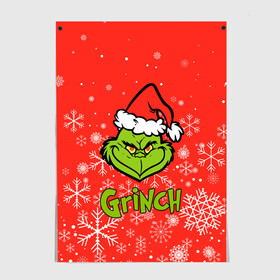 Постер Grinch Red.: в Ухте, 100% бумага
 | бумага, плотность 150 мг. Матовая, но за счет высокого коэффициента гладкости имеет небольшой блеск и дает на свету блики, но в отличии от глянцевой бумаги не покрыта лаком | 2022 | grinch | happy new year | merry christmas | год тигра | гринч | зима близко | нг | новогодний | новый год | новый год 2022 | рождество | снег | снежинки
