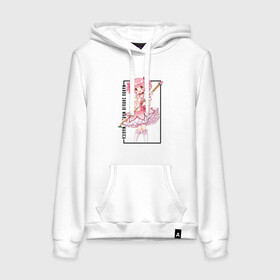 Женская толстовка с принтом Девочка волшебница Мадока / Мадока Канамэ в Ухте, френч-терри, мягкий теплый начес внутри (100% хлопок) | карман-кенгуру, эластичные манжеты и нижняя кромка, капюшон с подкладом и шнурком | madoka kaname | magica | mahou shoujo madoka | волшебство | девочка волшебница мадока | мадока канамэ