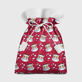 Подарочный 3D мешок Дед Морoз: в Ухте, 100% полиэстер | Размер: 29*39 см | год | дед | зима | мороз | новый | праздник