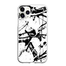 Чехол для iPhone 11 Pro матовый GRUNGE TRIP: в Ухте, Силикон |  | grunge | абстракция | граундж | грязный | кляксы | пестрый | черно белый