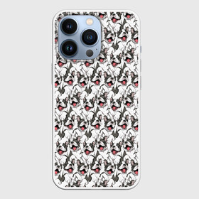 Чехол для iPhone 13 Pro с принтом Собака Бостон Терьер в Ухте,  |  | Тематика изображения на принте: animal | boston terrier | bull terrier | bulldog | dog | terrier | бостон терьер | бостонский терьер | бульдог | бультерьер | год собаки | друг человека | животное | зверь | ищейка | кинолог | кость | пёс | собака | собаковод