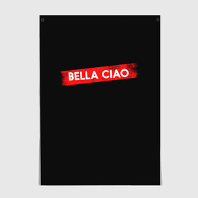 Постер с принтом BELLA CIAO (БУМАЖНЫЙ ДОМ) в Ухте, 100% бумага
 | бумага, плотность 150 мг. Матовая, но за счет высокого коэффициента гладкости имеет небольшой блеск и дает на свету блики, но в отличии от глянцевой бумаги не покрыта лаком | Тематика изображения на принте: bella | bells | casa | ciao | de | el | jingle | la | moscow | netflix | papel | professor | resistencia | tokio | viva | бумажный | дом | профессор