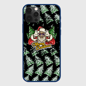 Чехол для iPhone 12 Pro Max с принтом Merry Christmas Santa с Ёлками. в Ухте, Силикон |  | 2022 | happy new year | merry christmas | santa | год тигра | зима близко | нг | новогодний | новый год | новый год 2022 | рождество | санта | символ 2022 года