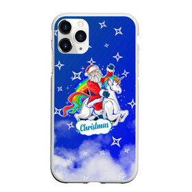 Чехол для iPhone 11 Pro матовый с принтом Новогодний Санта с Единорогом. в Ухте, Силикон |  | Тематика изображения на принте: 2022 | happy new year | merry christmas | santa | год тигра | единорог | зима близко | нг | новогодний | новый год | новый год 2022 | рождество | санта | символ 2022 года | снежинки