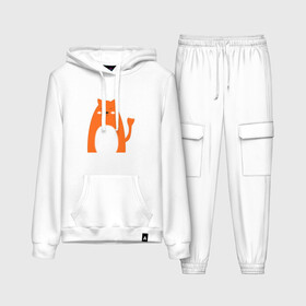 Женский костюм хлопок (с толстовкой) с принтом Овальная лисица в Ухте,  |  | животное | животные | звери | зверь | лес | лесная | лесное | лис | лиса | лисица | питомец | пушистая | пыжий | рыжая