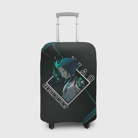 Чехол для чемодана 3D Сяо | Xiao, Genshin Impact: в Ухте, 86% полиэфир, 14% спандекс | двустороннее нанесение принта, прорези для ручек и колес | action | anemo | game | genshin impact | rpg | xiao | анемо | аниме | геншин импакт | геншин удар | игра | мир | молитва | сяо