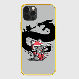 Чехол для iPhone 12 Pro с принтом Кот рыцарь в Ухте, силикон | область печати: задняя сторона чехла, без боковых панелей | animal | animals | beasts | belly | cat | cat knight | cats | different animals | dragon | knight | seals | sword | дракон | дракоша | животинка | животное | животные | звери | кот | кот рыцарь | котейка | котейки | котик | котики | мечь | разные звери | 