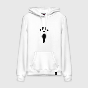 Женская толстовка хлопок с принтом Ужастик (страшила) в Ухте, френч-терри, мягкий теплый начес внутри (100% хлопок) | карман-кенгуру, эластичные манжеты и нижняя кромка, капюшон с подкладом и шнурком | девушке | монстр | подарок | страшила | ужастик