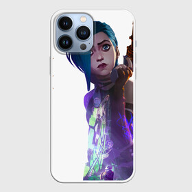 Чехол для iPhone 13 Pro Max с принтом Джинкс | Arcane в Ухте,  |  | Тематика изображения на принте: arcane | league of legends | netflix | аркейн | джинкс