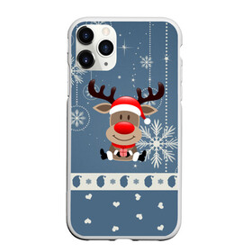 Чехол для iPhone 11 Pro Max матовый New Years Deer: в Ухте, Силикон | | 2021 | 2022 | happy new year | happy new year 2022 | новогодний олень | новый год | новый год 2022 | олень с подарком