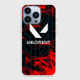 Чехол для iPhone 13 Pro Valorant Fire.: в Ухте,  |  | csgo | league of legends | overwatch | rainbow six siege | valorant | валорант | игра | огонь | пламя | шутер
