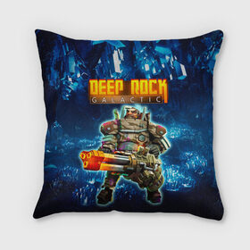 Подушка 3D с принтом Deep Rock Galactic / Gunner в Ухте, наволочка – 100% полиэстер, наполнитель – холлофайбер (легкий наполнитель, не вызывает аллергию). | состоит из подушки и наволочки. Наволочка на молнии, легко снимается для стирки | deep rock galactic | drg | dwarf | gnome | gunner | гном | дип рок галактик | добыча минералов | космические шахтеры | стрелок
