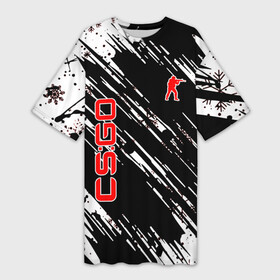 Платье-футболка 3D CS : GO  СНЕЖИНКИ: в Ухте,  |  | astralis | awp | counter strike | cs  go  снежинки | cs go | cs go global offensive | csgo | faze clan | hyper beast | team liquid | астралис | кс го | тим ликвид | фейз клан | хайпер бист