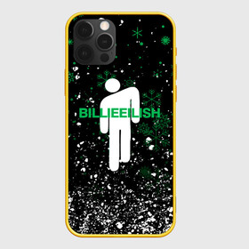 Чехол для iPhone 12 Pro с принтом billie eilish новогодний в Ухте, силикон | область печати: задняя сторона чехла, без боковых панелей | be | billie | billie eilish | blohsh | ghoul | билли | билли айлиш
