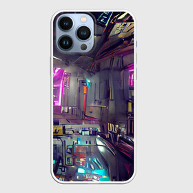 Чехол для iPhone 13 Pro Max с принтом Городской киберпанк в Ухте,  |  | cyberpunk | cyberpunk 2077 | будущее | город | депрессивный | игра | кибер | киберпанк | неон | неоновый | тренд | фантастика | яркий