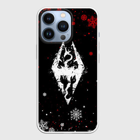 Чехол для iPhone 13 Pro с принтом НОВОГОДНИЙ СКАЙРИМ ДРАКОН ЛОГО  | TES SKYRIM 2022 в Ухте,  |  | dovahkiin | dragon | dragonborn | fus ro dah | oblivion | rpg | skyrim | tes | tes 5 | tes skyrim | tes v | the elder scrolls | the elder scrolls skyrim | we know | докавин | дракон | мы знаем | новогодний скайрим | новый год tes | новый год скайр | новый