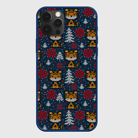 Чехол для iPhone 12 Pro Max с принтом Вязаный стиль новогодний тигр 2022 в Ухте, Силикон |  | 2022 | год тигра | новый год | новый год 2022 | символ года | тигр | тигренок | тигрица | тигры