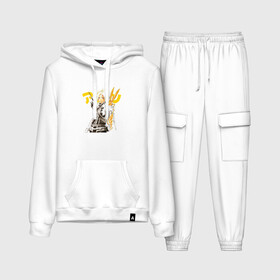 Женский костюм хлопок (с толстовкой) с принтом Ди Грэй мен | D.Gray man, Аллен Уолкер | Allen Walker   Gods Joker в Ухте,  |  | allen walker | bean sprout | crown clown | dgrayman | gods joker | short stack | аллен уолкер | ди грэймен