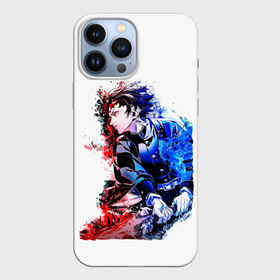 Чехол для iPhone 13 Pro Max с принтом Танджиро demon slayer в Ухте,  |  | demon slayer | tanjiro kamado | битва | клинок демонов | меч | танджиро