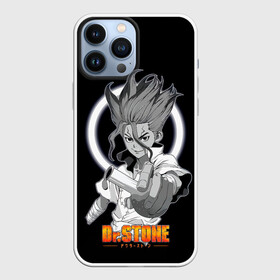 Чехол для iPhone 13 Pro Max с принтом Сенку с колбой   Доктор Стоун в Ухте,  |  | anime | dr stone | dr stone stone wars | e  mc2 | ishigami | manga | senku | senku ishiga | senkuu | senkuu ishigami | аниме | вождь деревни исигами | десять миллиардов процентов | доктор камень | доктор стоун | докута сутон | исигами