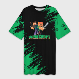 Платье-футболка 3D minecraft выживание: в Ухте,  |  | compot | minecraft | в майн | в майнкрафт | выживание | девушка в майнкрафт | игры | компот | компот в майнкрафт | майн | майнкрафт | нуб | троллинг | троллинг ловушка