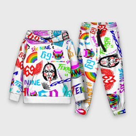 Детский костюм 3D (с толстовкой) 6IX9INE паттерн: в Ухте,  |  | 6ix9ine | 6ix9ine акула | daniel hernandez | gooba | rap | shark | six nine | tekashi | акула | даниэль эрнандес | музыка | реп | сикс найн | текаши