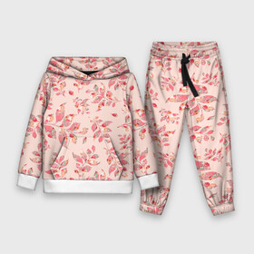 Детский костюм 3D (с толстовкой) Нежные цветы и листья: в Ухте,  |  | листок | листья | нежная | нежность | цветочки | цветы
