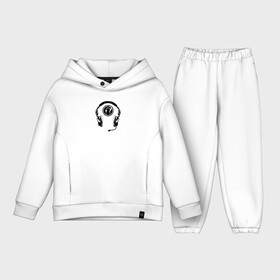 Детский костюм хлопок Oversize с принтом Invictus Gaming. в Ухте,  |  | invictus gaming | знак | киберспорт | логотип | наушники