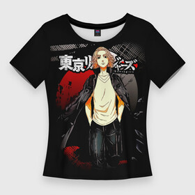 Женская футболка 3D Slim с принтом Tokyo Revengers  Sano Manjiro в Ухте,  |  | manjiro | sano | sano manjiro | tokyo avengers | tokyo revengers | аниме | манга | манджиро | манджиро сано | непобедимый майки | сано | токийские мстители
