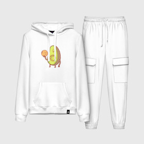 Женский костюм хлопок (с толстовкой) Авокадо шекспировский: в Ухте,  |  | авокадо | веганам | веганство | вегетарианцам | гамлет | овощи | природа | шекспир