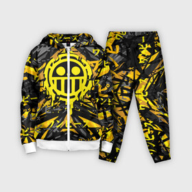 Детский костюм 3D с принтом ONE PIECE Trafalgar symbol   ВАН ПИС Символ Трафальгара в Ухте,  |  | anime | one piece | pirate | аниме | ванпис | луффи | манга | манки | пираты | трафальгар | уан пис