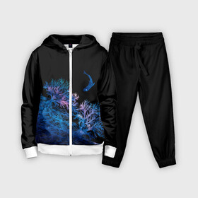 Детский костюм 3D с принтом Space Shark B 01 в Ухте,  |  | ocean | sea | shark | space | акула | космос | море | океан