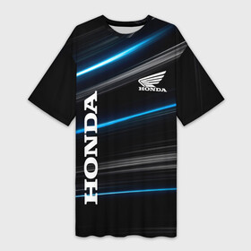 Платье-футболка 3D с принтом Honda  Хонда. в Ухте,  |  | honda | sport | авто | автомобиль | бренд | марка | спорт | хонда