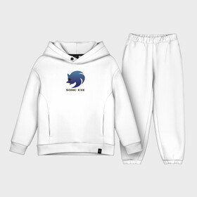 Детский костюм хлопок Oversize с принтом sonic exe logo в Ухте,  |  | sonic | sonicexe | аниме | ежик | соник