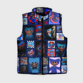 Женский жилет утепленный 3D с принтом POPPY PLAYTIME РАЗНЫЙ ХАГГИ ВАГГИ в Ухте,  |  | poppy playtime | игра | монстр | плэйтайм | попи плей тайм | попи плэй тайм | попиплейтам | попиплэйтайм | поппи плейтайм | поппиплэйтайм | хагги вагги | хаги ваги | хоррор